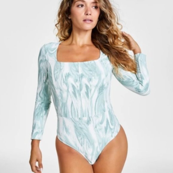 Jenni Tops - NWT Jenni Longsleeve Bodysuit Size 1X